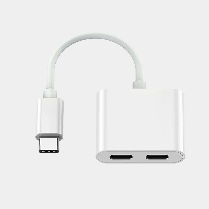 2 合 1USB C 型耳机音频插孔适配器