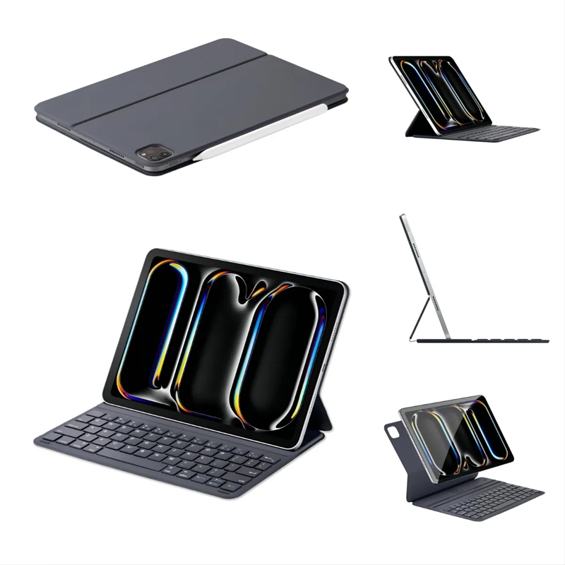 适用于 11 英寸 iPad Pro 的键盘保护套，iPad Air，超薄可拆卸电池，蓝牙无线