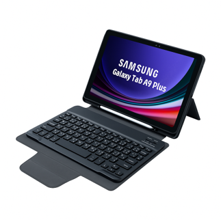 DK Galaxy Tab A9 PLUS 2in1 Mode detachable BT keyboard Cover 