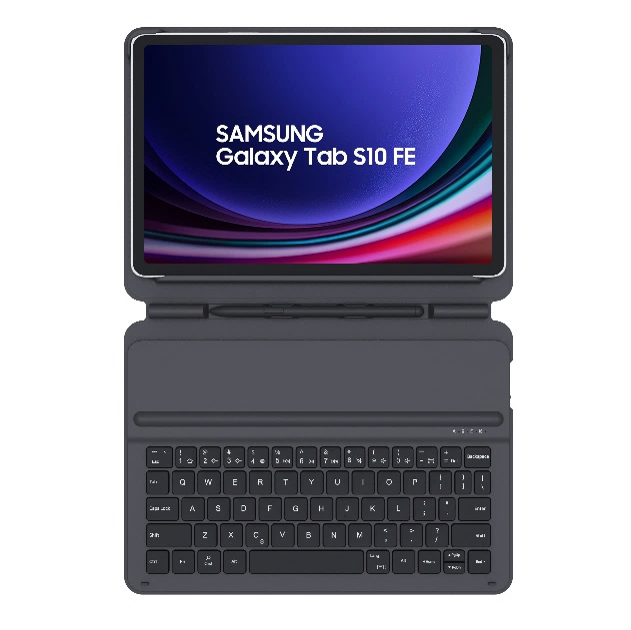 DK Galaxy Tab S10FE Non-detachable Bluetooth Keyboard Cover